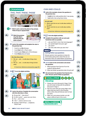 Digital Student’s Book and Workbook