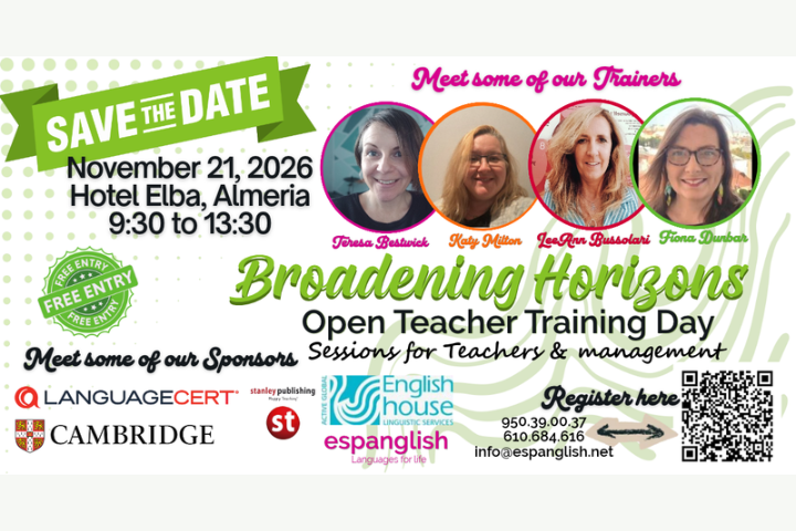 Open Teacher Training Day Espanglish: 'Broadening Horizons'